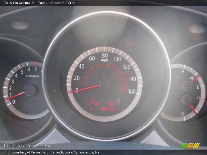  2010 Optima LX LX Gauges