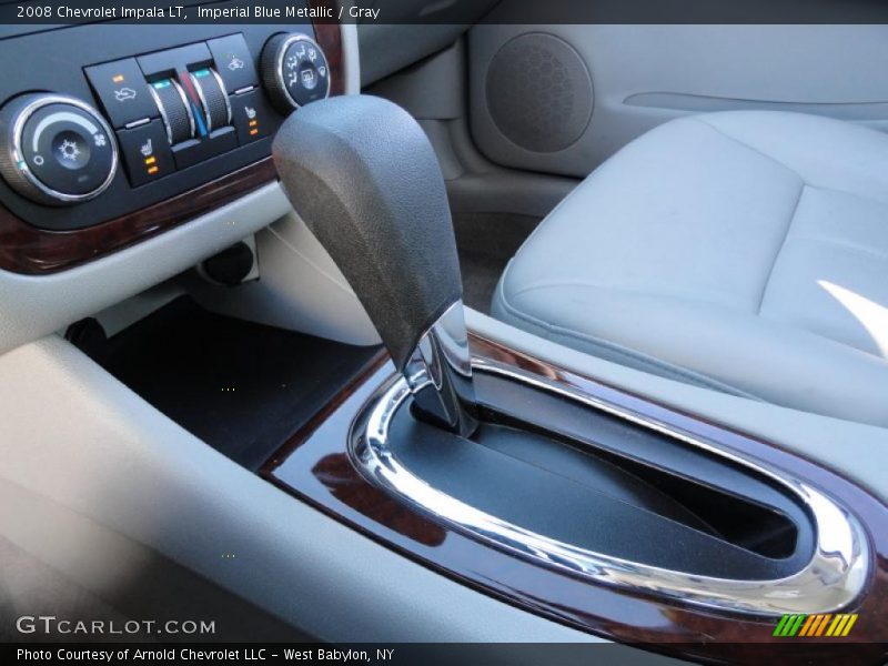 Imperial Blue Metallic / Gray 2008 Chevrolet Impala LT
