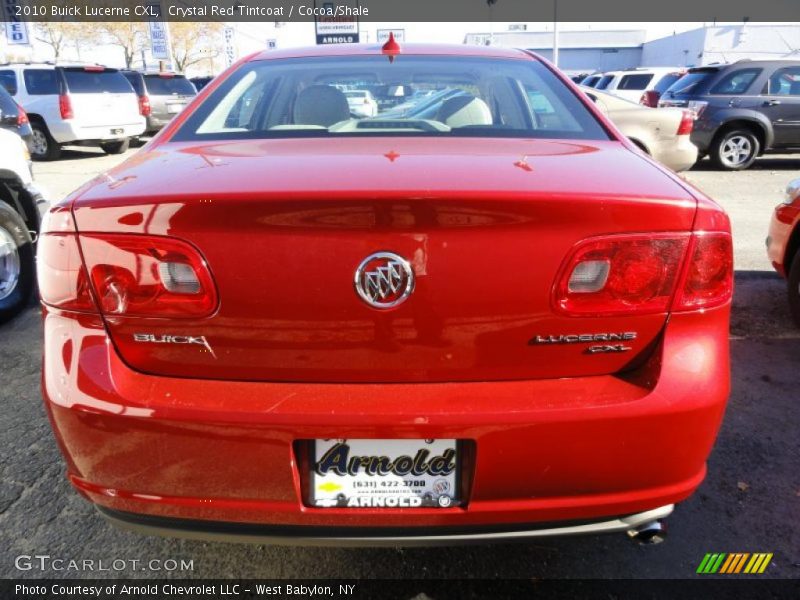 Crystal Red Tintcoat / Cocoa/Shale 2010 Buick Lucerne CXL