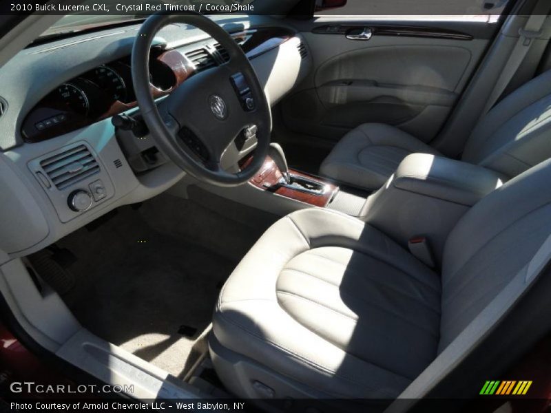 Crystal Red Tintcoat / Cocoa/Shale 2010 Buick Lucerne CXL