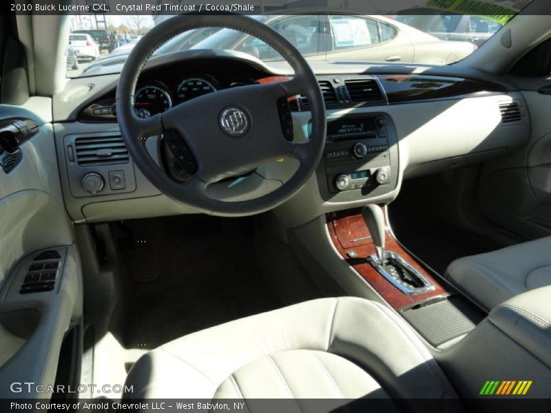 Crystal Red Tintcoat / Cocoa/Shale 2010 Buick Lucerne CXL