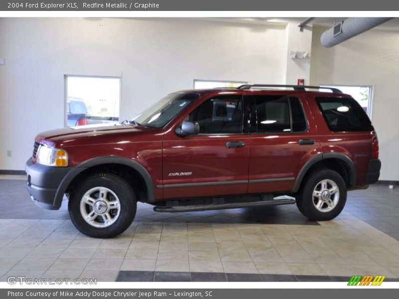  2004 Explorer XLS Redfire Metallic