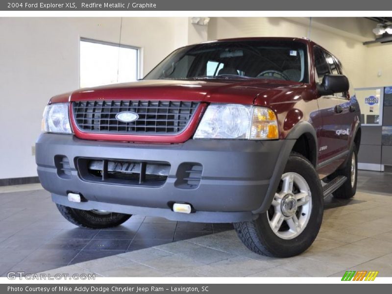 Redfire Metallic / Graphite 2004 Ford Explorer XLS