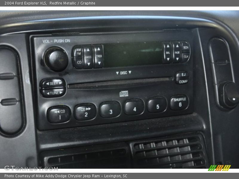 Redfire Metallic / Graphite 2004 Ford Explorer XLS