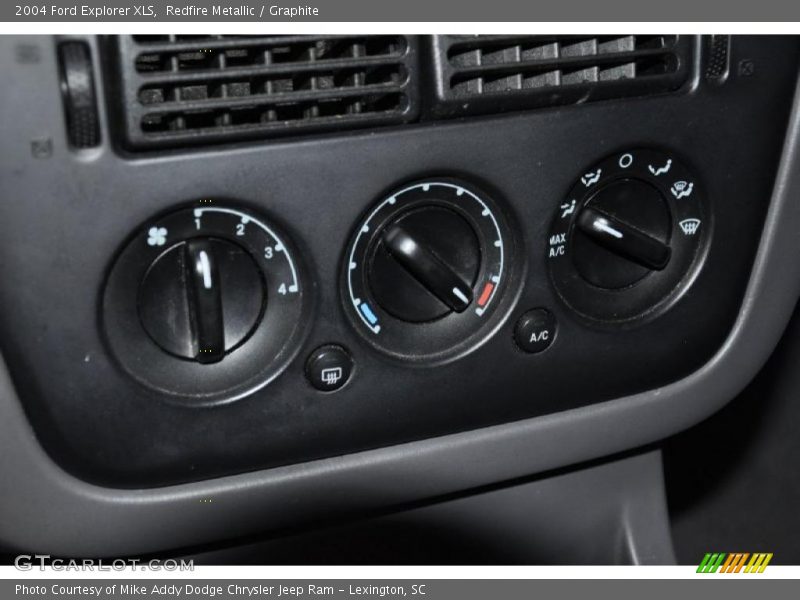 Redfire Metallic / Graphite 2004 Ford Explorer XLS