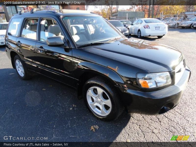 Java Black Pearl / Gray 2003 Subaru Forester 2.5 XS