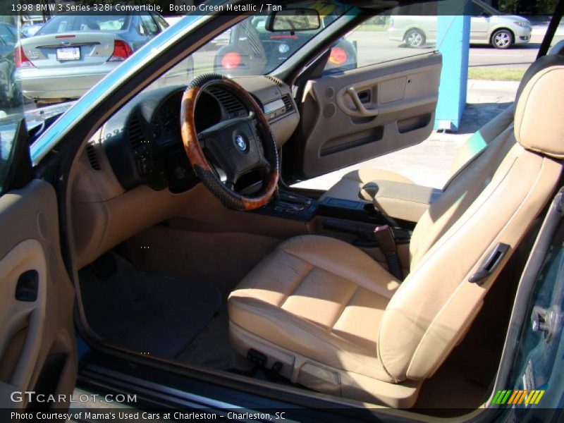  1998 3 Series 328i Convertible Tan Interior