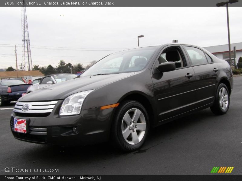 Charcoal Beige Metallic / Charcoal Black 2006 Ford Fusion SE