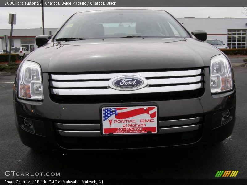 Charcoal Beige Metallic / Charcoal Black 2006 Ford Fusion SE