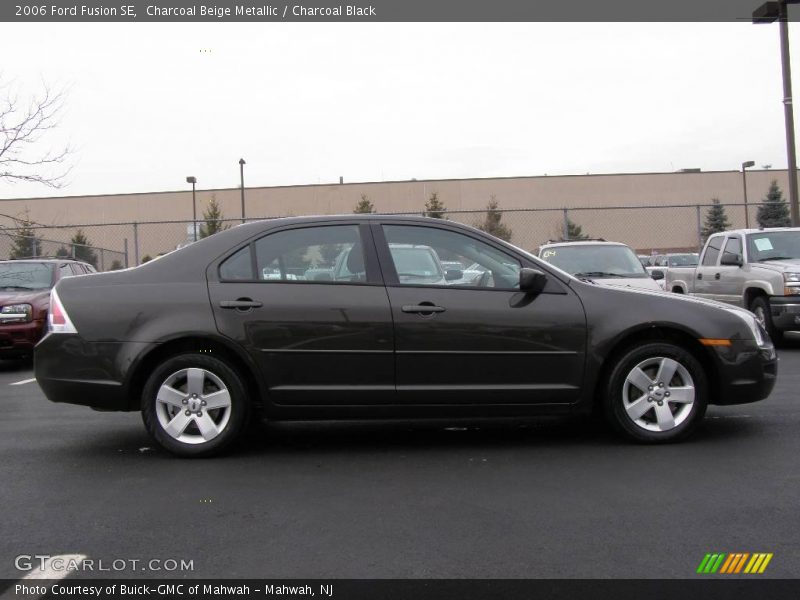 Charcoal Beige Metallic / Charcoal Black 2006 Ford Fusion SE