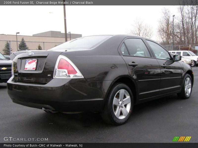 Charcoal Beige Metallic / Charcoal Black 2006 Ford Fusion SE