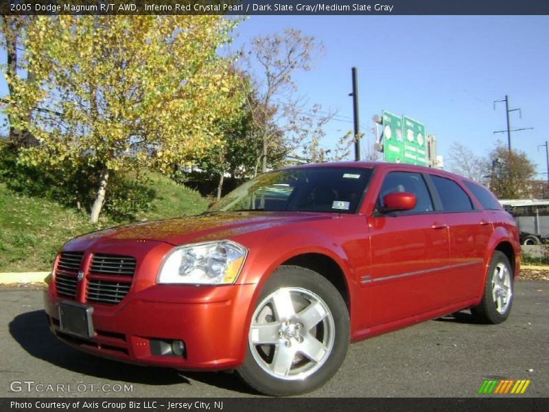 Inferno Red Crystal Pearl / Dark Slate Gray/Medium Slate Gray 2005 Dodge Magnum R/T AWD