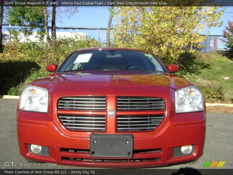 Inferno Red Crystal Pearl / Dark Slate Gray/Medium Slate Gray 2005 Dodge Magnum R/T AWD