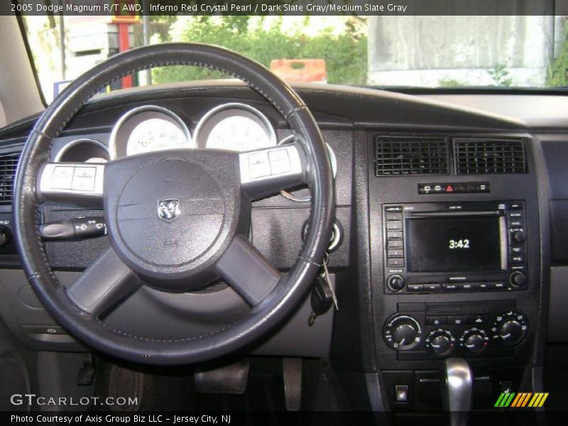 Inferno Red Crystal Pearl / Dark Slate Gray/Medium Slate Gray 2005 Dodge Magnum R/T AWD