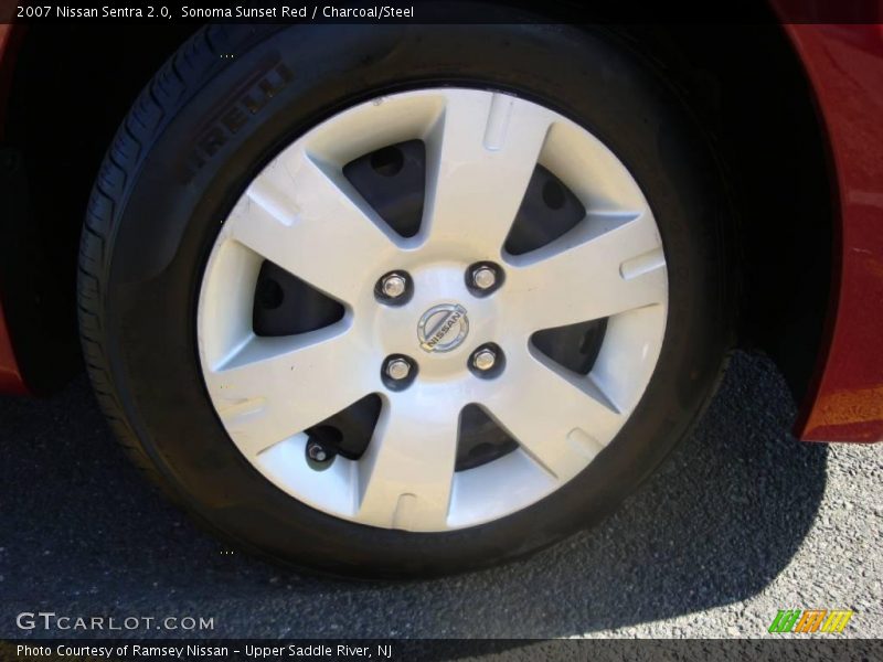 Sonoma Sunset Red / Charcoal/Steel 2007 Nissan Sentra 2.0