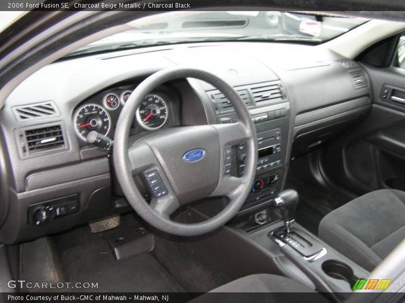 Charcoal Beige Metallic / Charcoal Black 2006 Ford Fusion SE