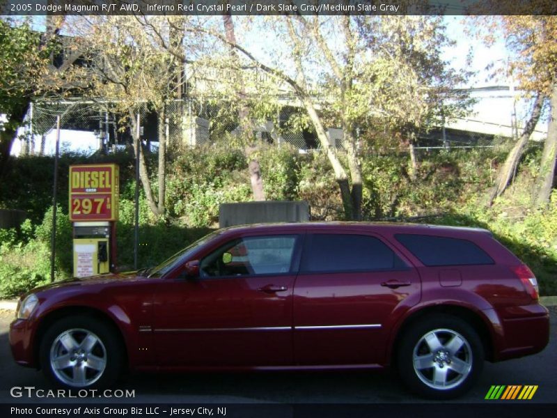 Inferno Red Crystal Pearl / Dark Slate Gray/Medium Slate Gray 2005 Dodge Magnum R/T AWD