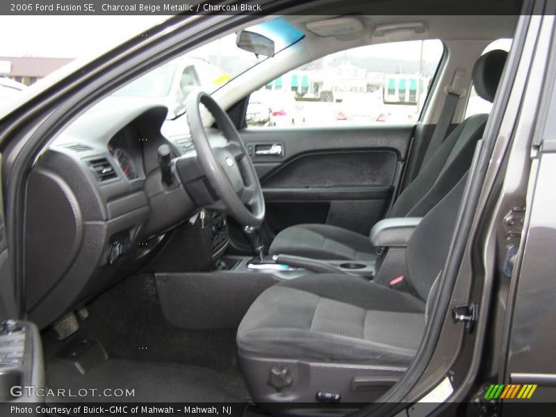 Charcoal Beige Metallic / Charcoal Black 2006 Ford Fusion SE