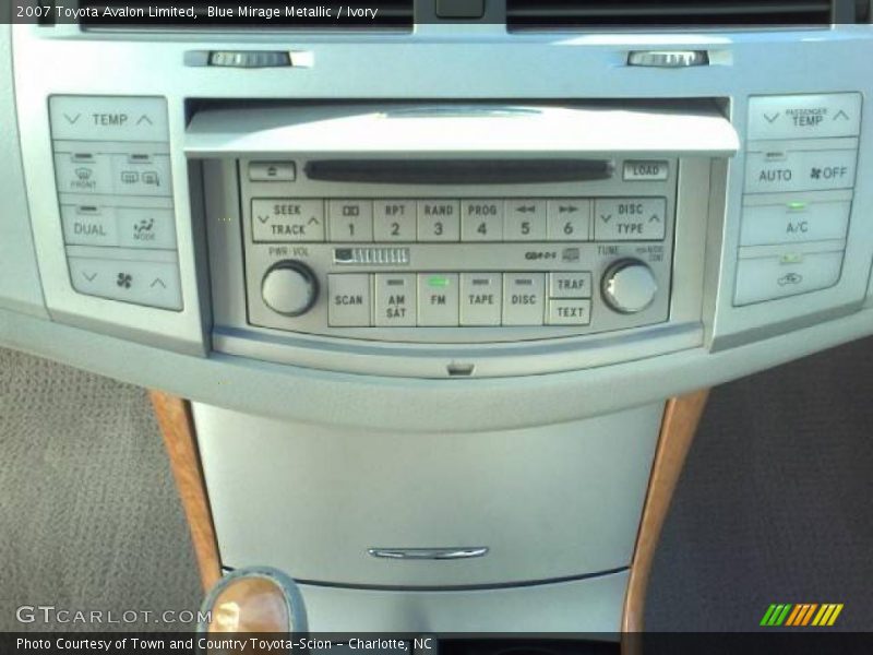Blue Mirage Metallic / Ivory 2007 Toyota Avalon Limited