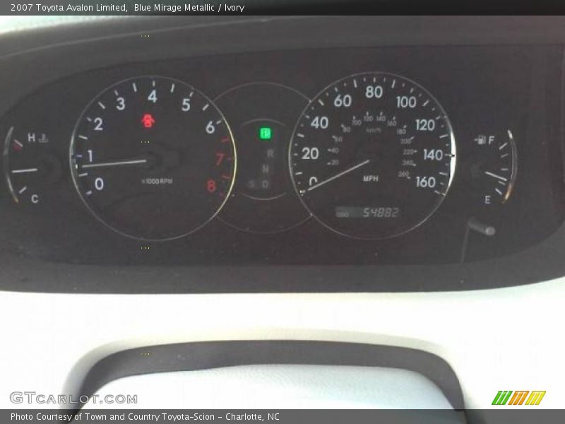 Blue Mirage Metallic / Ivory 2007 Toyota Avalon Limited