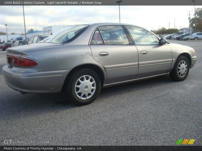 Light Sandrift Metallic / Medium Gray 1999 Buick Century Custom