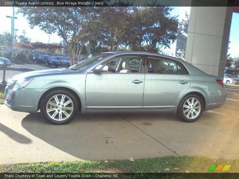 Blue Mirage Metallic / Ivory 2007 Toyota Avalon Limited