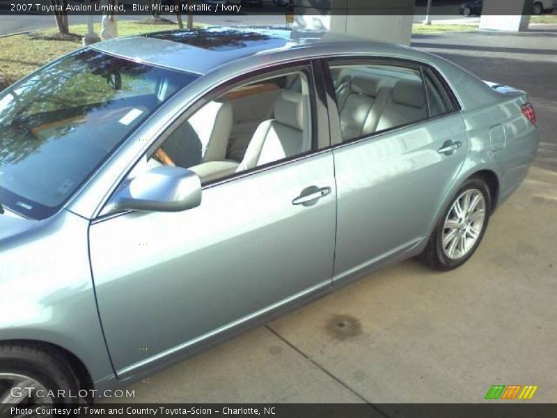 Blue Mirage Metallic / Ivory 2007 Toyota Avalon Limited