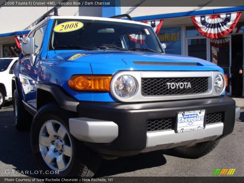 Voodoo Blue / Dark Charcoal 2008 Toyota FJ Cruiser 4WD