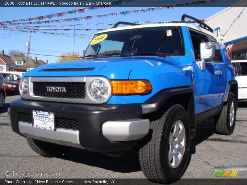 Voodoo Blue / Dark Charcoal 2008 Toyota FJ Cruiser 4WD