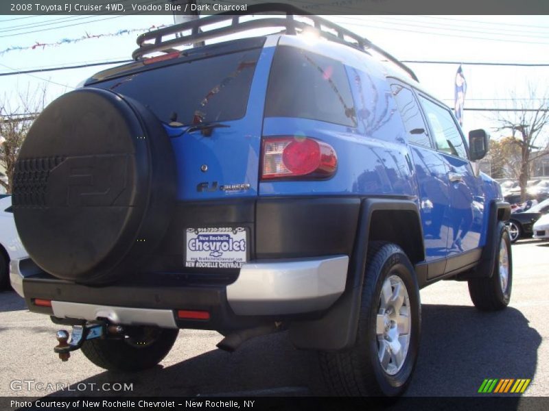 Voodoo Blue / Dark Charcoal 2008 Toyota FJ Cruiser 4WD
