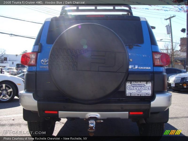Voodoo Blue / Dark Charcoal 2008 Toyota FJ Cruiser 4WD