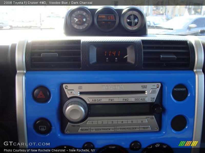 Voodoo Blue / Dark Charcoal 2008 Toyota FJ Cruiser 4WD