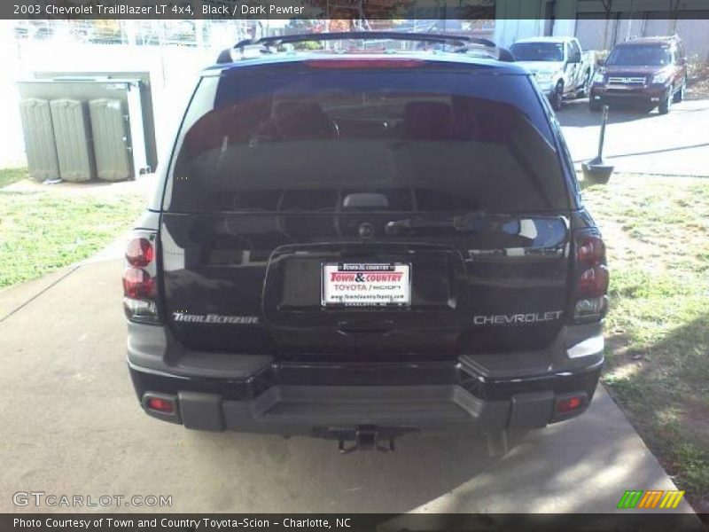 Black / Dark Pewter 2003 Chevrolet TrailBlazer LT 4x4