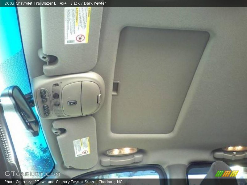 Black / Dark Pewter 2003 Chevrolet TrailBlazer LT 4x4