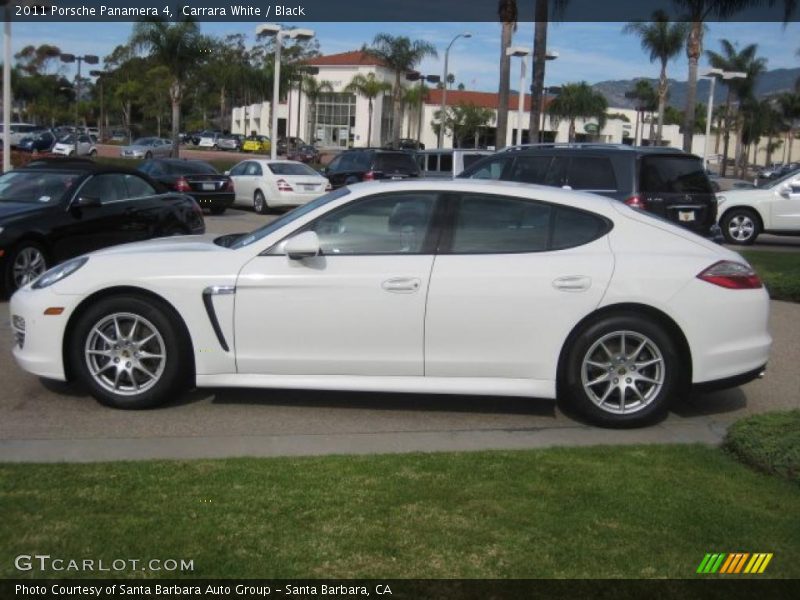  2011 Panamera 4 Carrara White