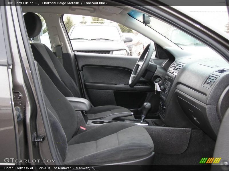 Charcoal Beige Metallic / Charcoal Black 2006 Ford Fusion SE