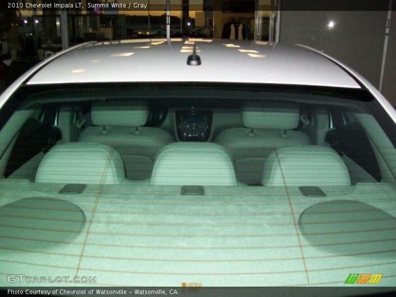Summit White / Gray 2010 Chevrolet Impala LT