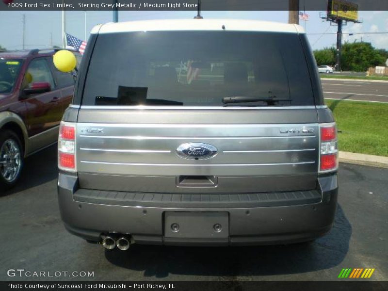 Sterling Grey Metallic / Medium Light Stone 2009 Ford Flex Limited