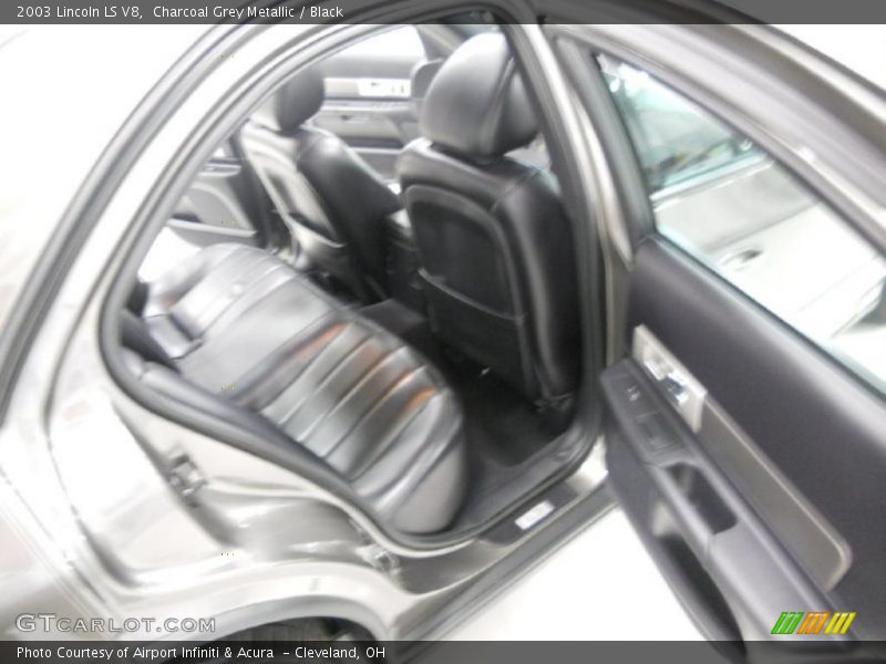 Charcoal Grey Metallic / Black 2003 Lincoln LS V8