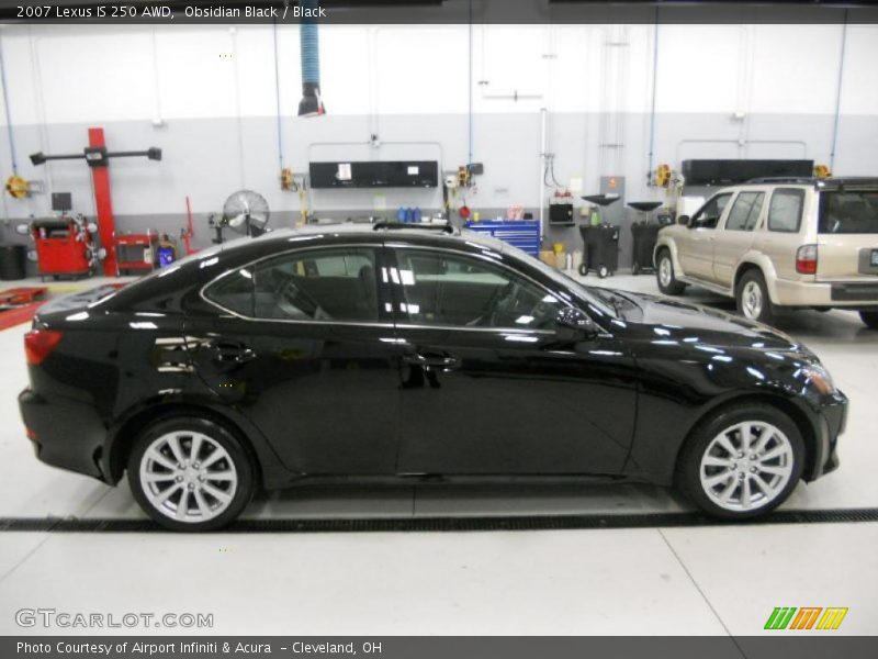  2007 IS 250 AWD Obsidian Black