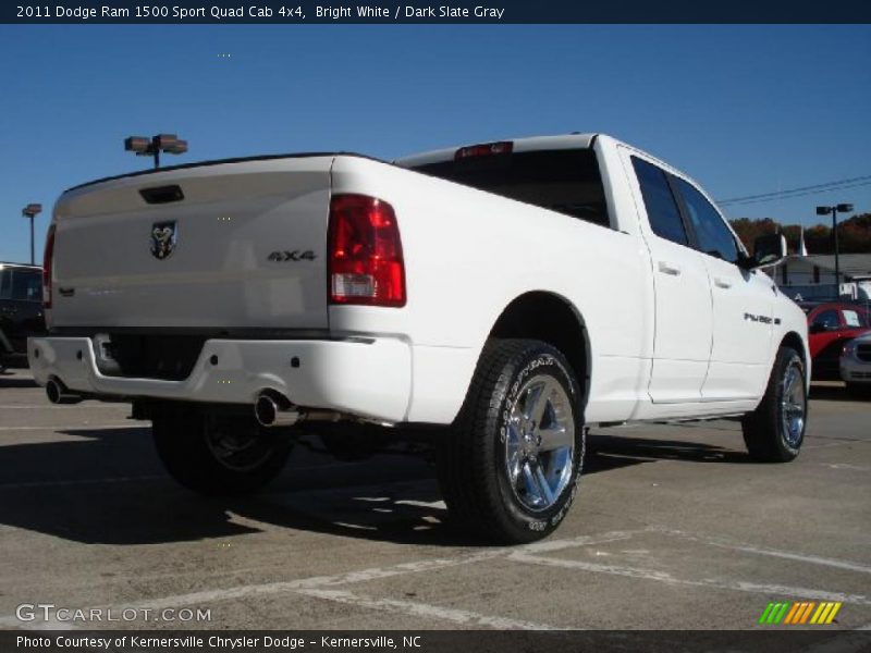 Bright White / Dark Slate Gray 2011 Dodge Ram 1500 Sport Quad Cab 4x4