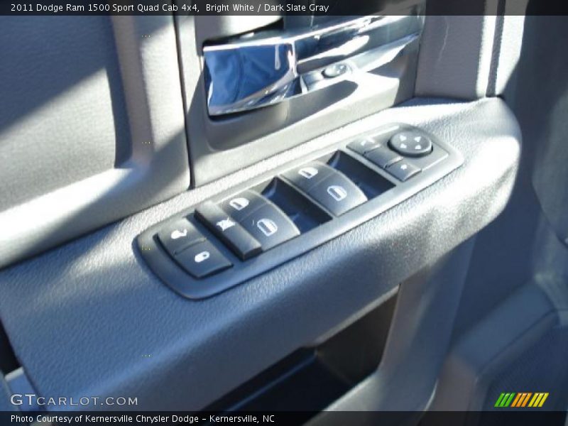 Bright White / Dark Slate Gray 2011 Dodge Ram 1500 Sport Quad Cab 4x4