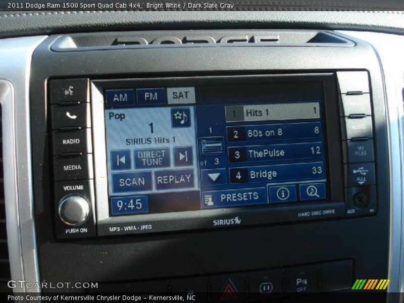 Navigation of 2011 Ram 1500 Sport Quad Cab 4x4