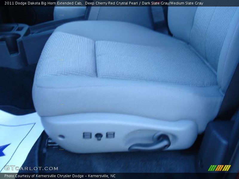 Deep Cherry Red Crystal Pearl / Dark Slate Gray/Medium Slate Gray 2011 Dodge Dakota Big Horn Extended Cab