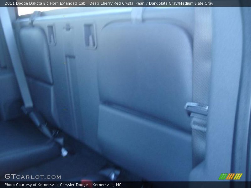 Deep Cherry Red Crystal Pearl / Dark Slate Gray/Medium Slate Gray 2011 Dodge Dakota Big Horn Extended Cab