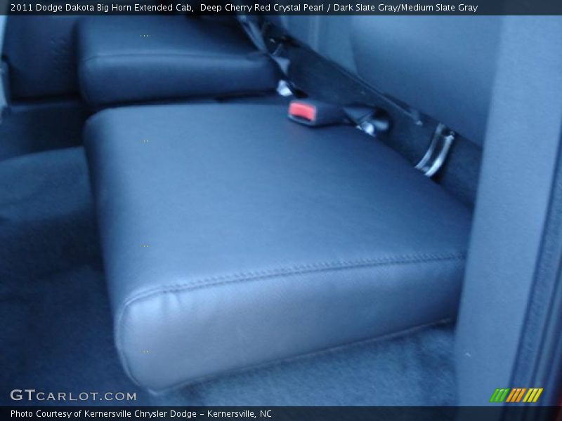 Deep Cherry Red Crystal Pearl / Dark Slate Gray/Medium Slate Gray 2011 Dodge Dakota Big Horn Extended Cab
