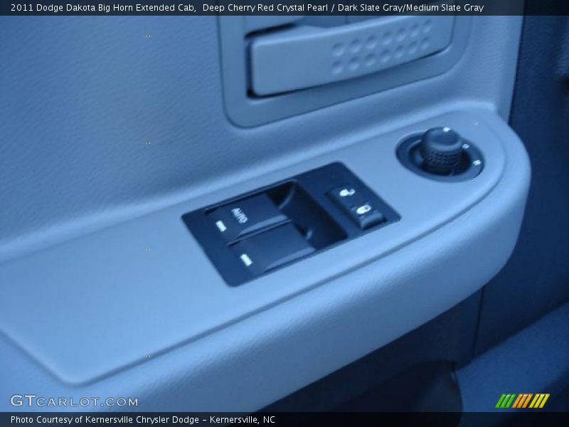 Deep Cherry Red Crystal Pearl / Dark Slate Gray/Medium Slate Gray 2011 Dodge Dakota Big Horn Extended Cab