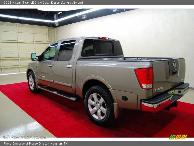 Desert Stone / Almond 2008 Nissan Titan LE Crew Cab