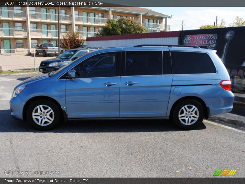  2007 Odyssey EX-L Ocean Mist Metallic