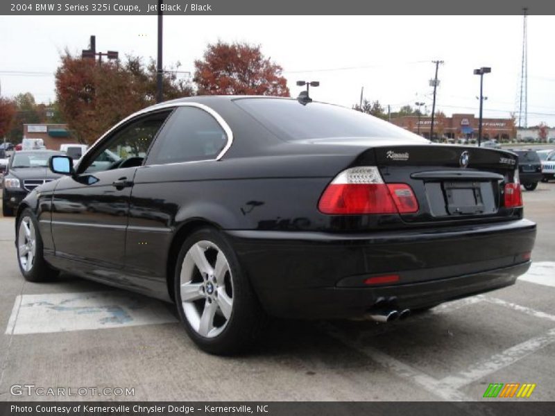 Jet Black / Black 2004 BMW 3 Series 325i Coupe